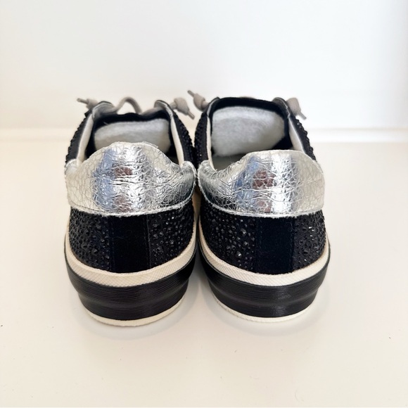 Dolce Vita Black and Silver Sneakers - Picture 9 of 16